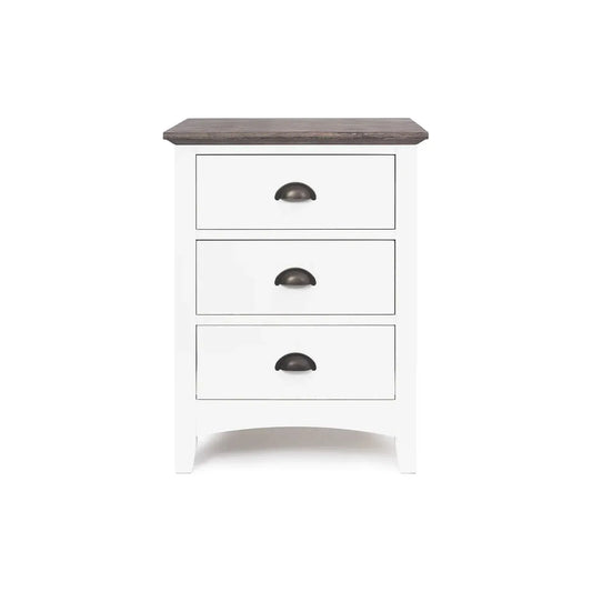 Provence 3-Drawer Bedside