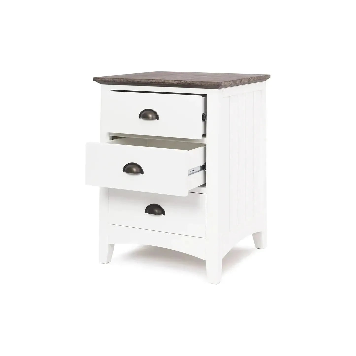 Provence 3-Drawer Bedside
