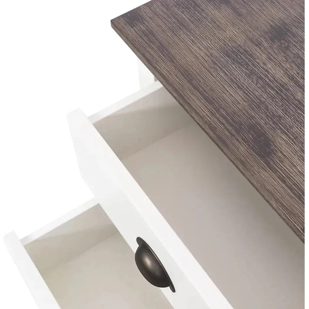 Provence 3-Drawer Bedside