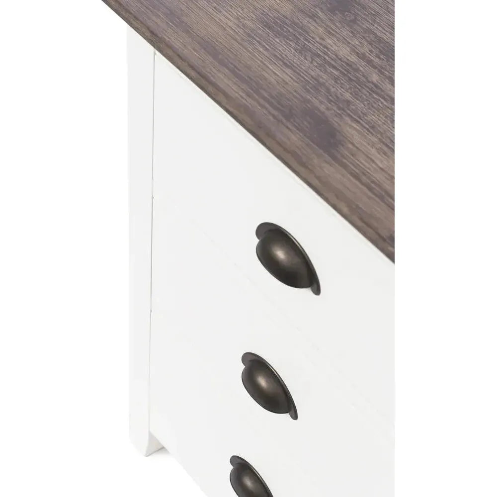 Provence 3-Drawer Bedside