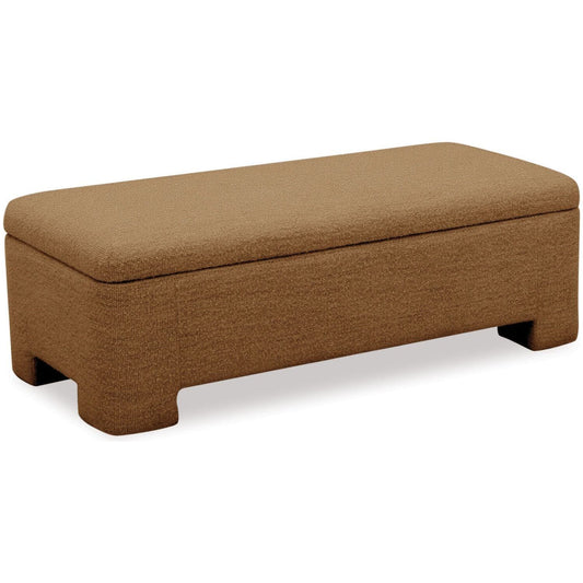 Bobbi Storage Ottoman - Bronze