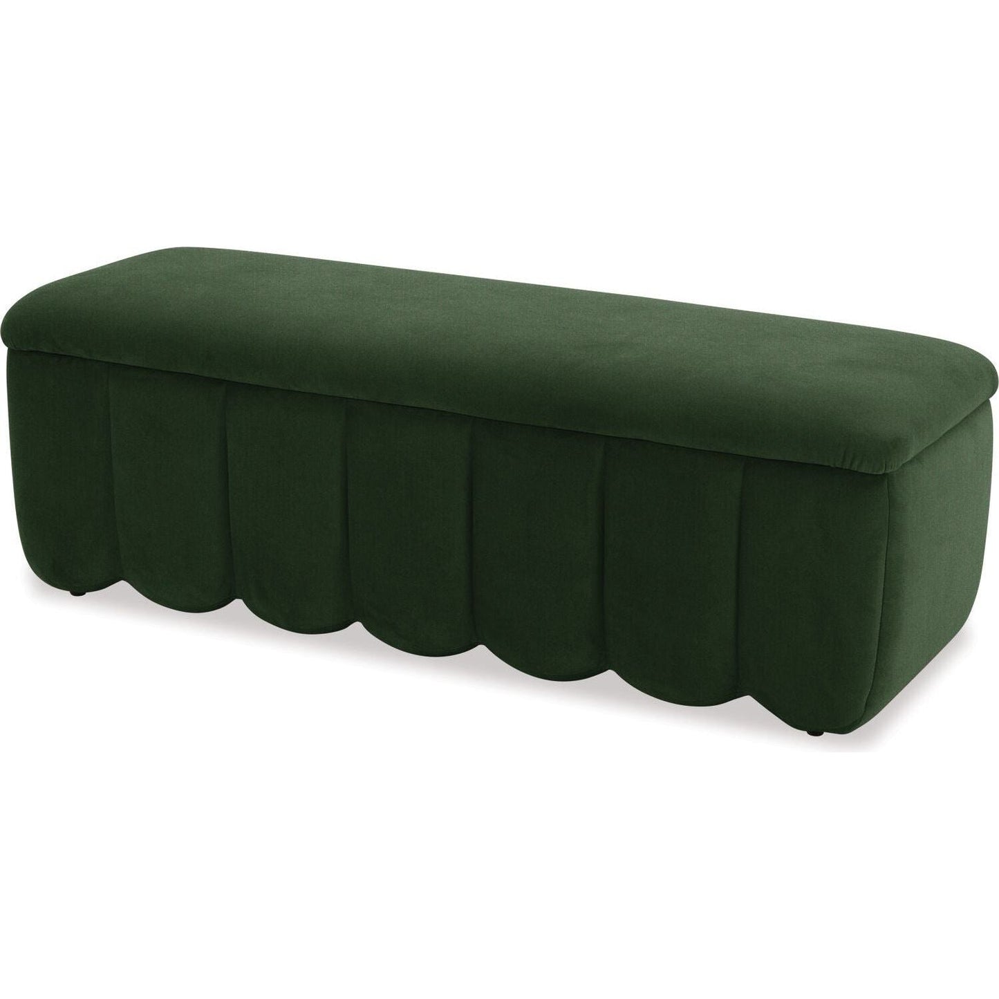 Jordan Storage Ottoman - Green