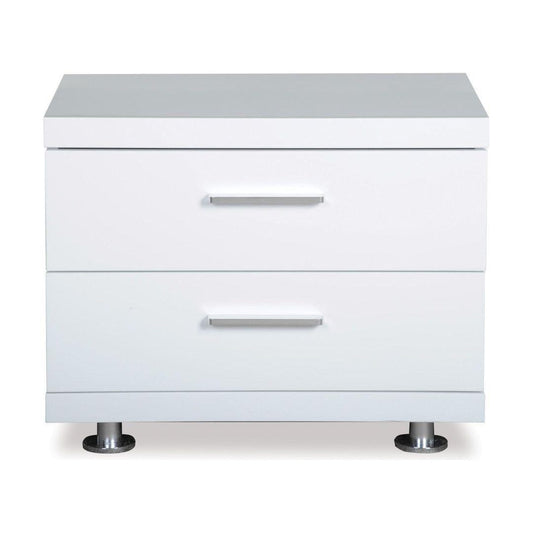 Arctic 2-Drawer Bedside