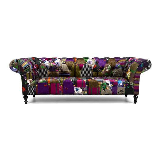 Patchwork 3-Seater Sofa