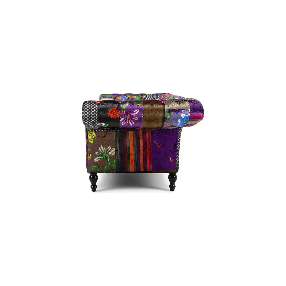 Patchwork 3-Seater Sofa