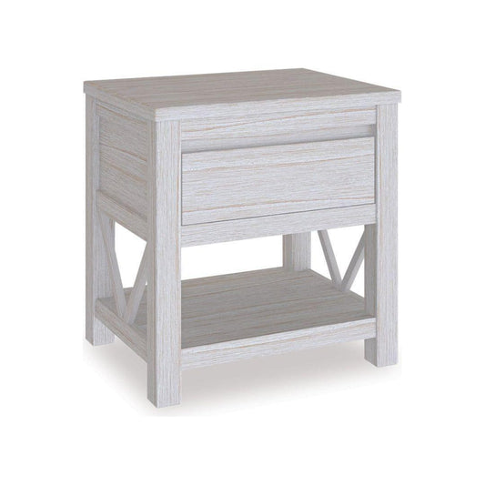Coastal 1-Drawer Bedside
