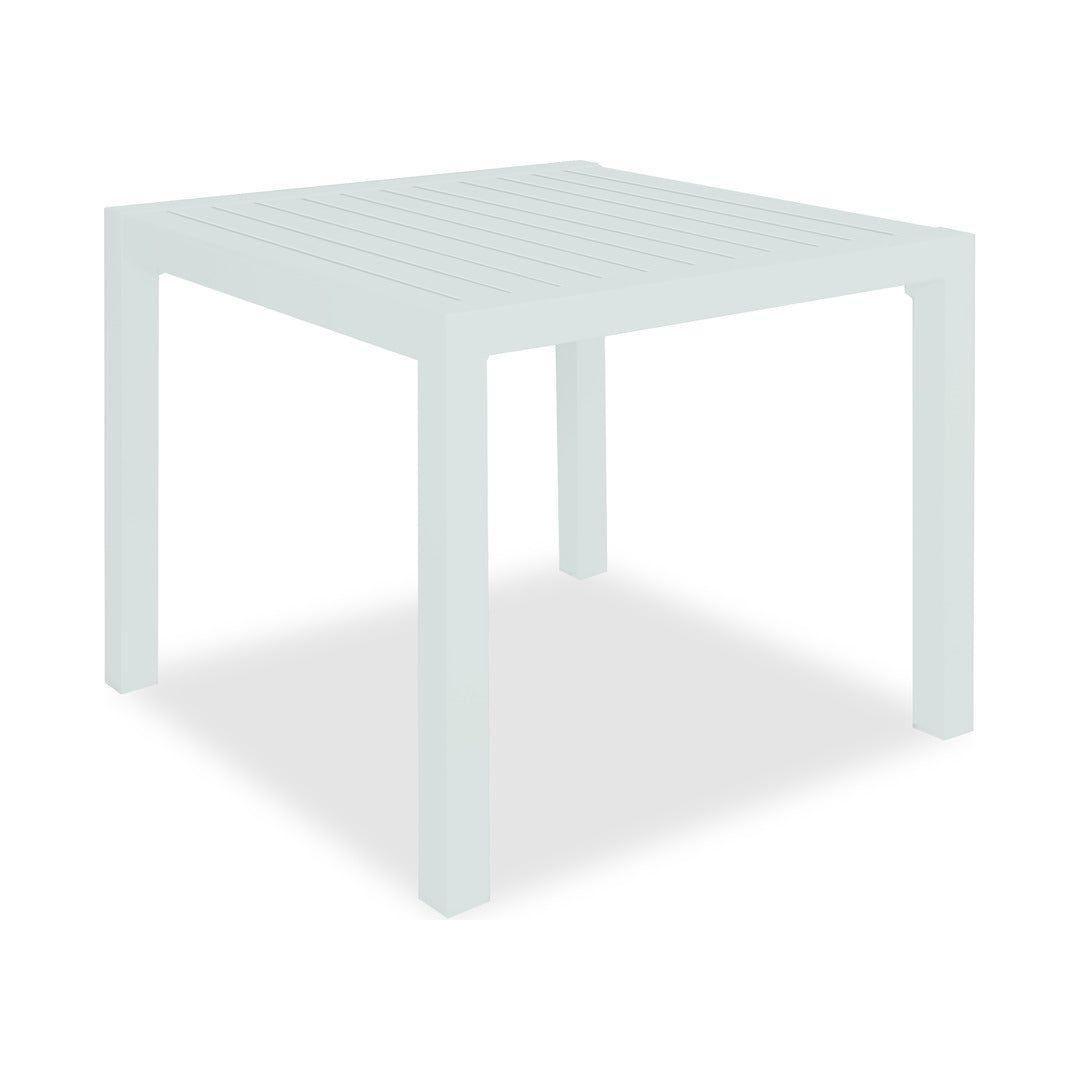 Matzo 900 Square Outdoor Table - White