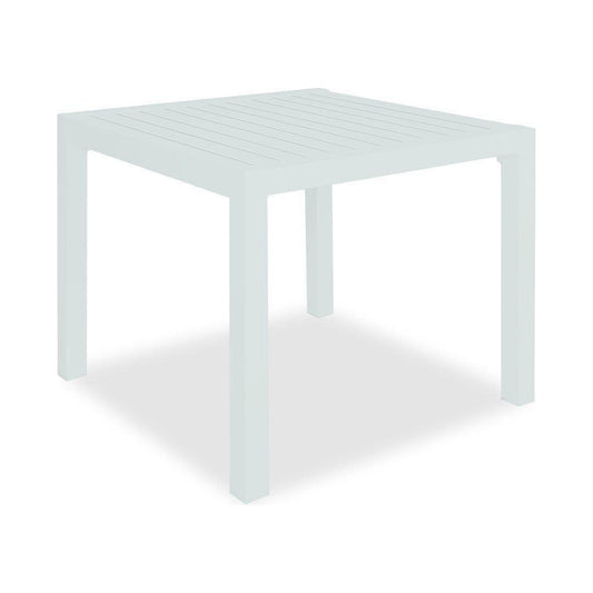 Matzo 900 Square Outdoor Table - White