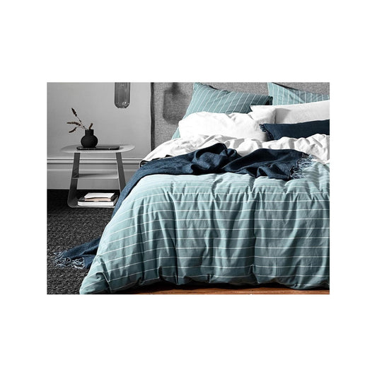 French Stripe Atlantic Duvet Cover Set