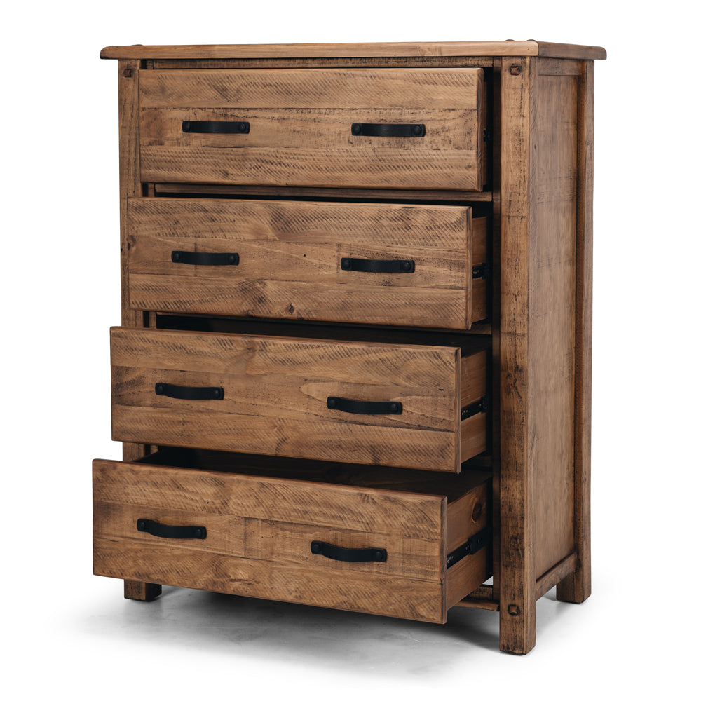 Oberon 4-Drawer Tallboy