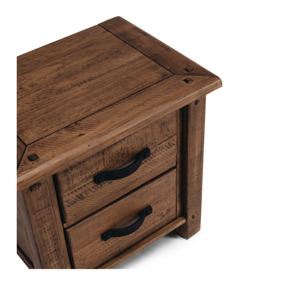 Oberon 2-Drawer Bedside