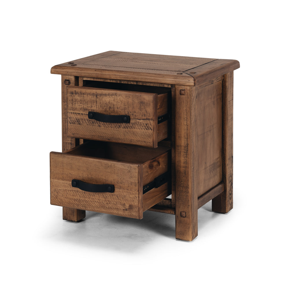 Oberon 2-Drawer Bedside