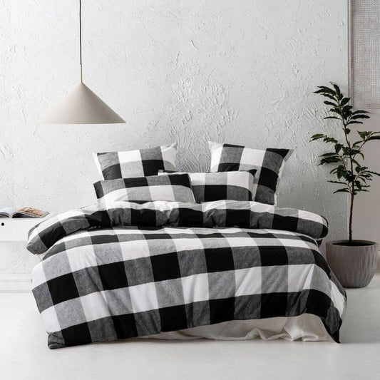 Alec Black Duvet Cover Set