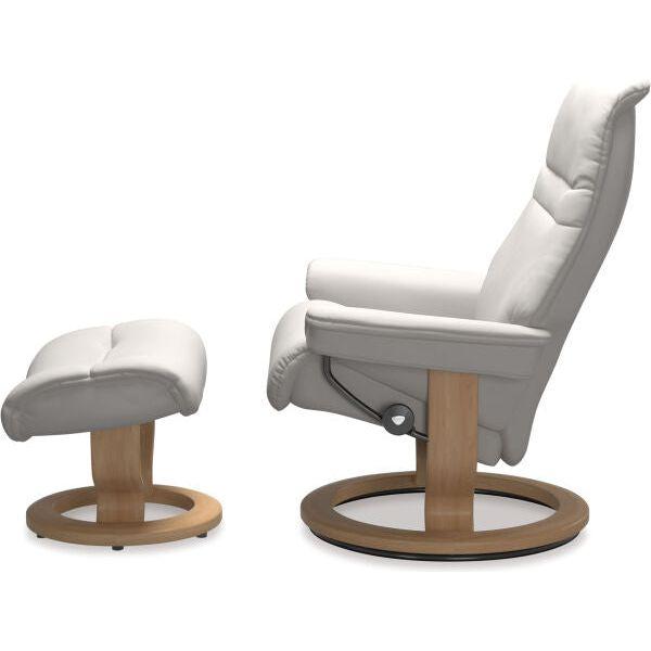 Sunrise Large Leather Recliner - Classic Base