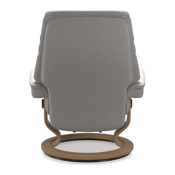 Sunrise Large Leather Recliner - Classic Base
