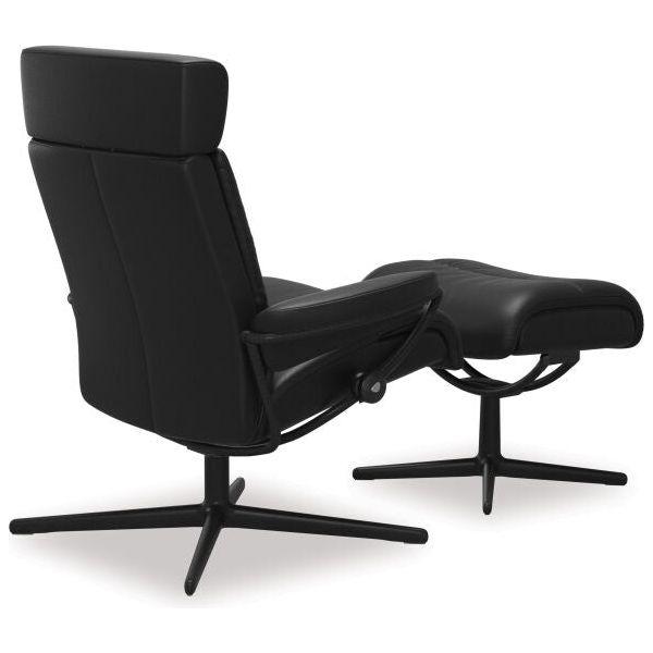 Tokyo Recliner with Adjustable Headrest - Cross Base