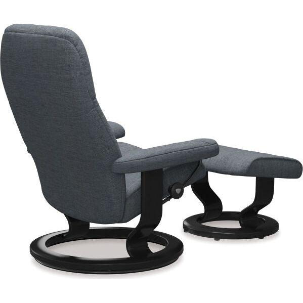 Consul Medium Fabric Recliner - Classic Base
