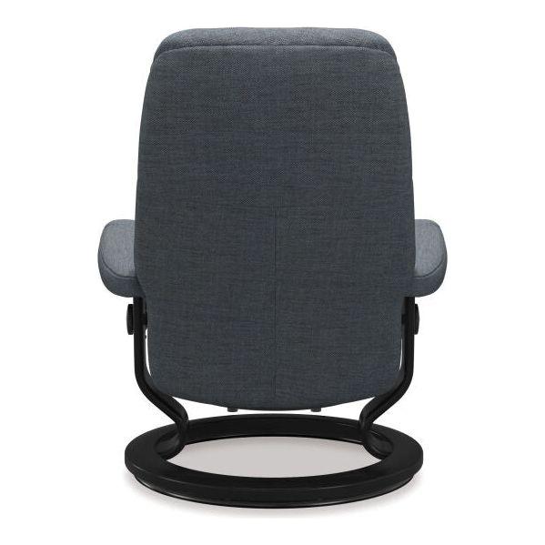 Consul Medium Fabric Recliner - Classic Base