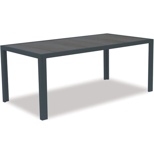 Luca 1860 Oblong Outdoor Table - Gunmetal