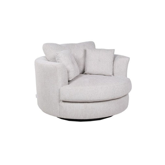 Alva Swivel Armchair - Fabric