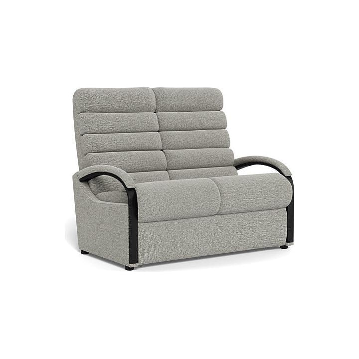Anika Black 2 Seater Sofa - Fabric