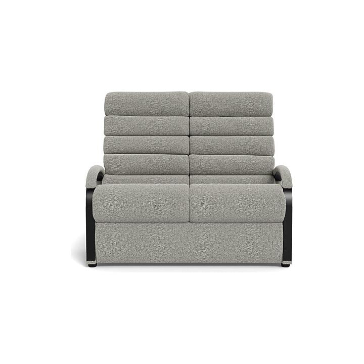 Anika Black 2 Seater Sofa - Fabric