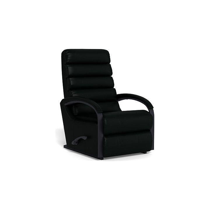 Anika Black Rocker Recliner - Leather