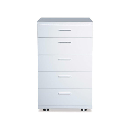 Arctic 5-Drawer Tallboy