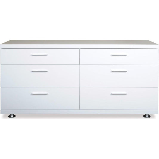 Arctic 6-Drawer Dresser