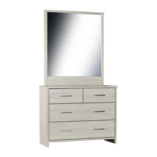 Atlas 4-Drawer Dresser & Mirror
