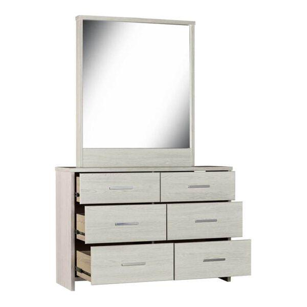 Atlas 6-Drawer Dresser & Mirror