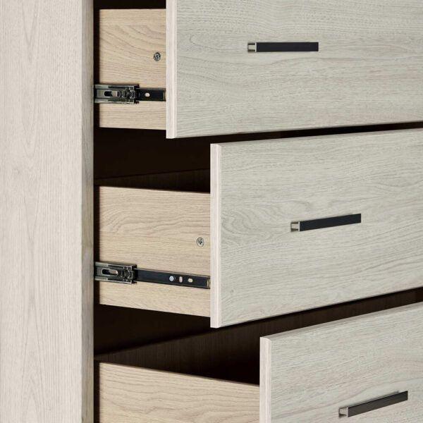 Atlas 6-Drawer Tallboy