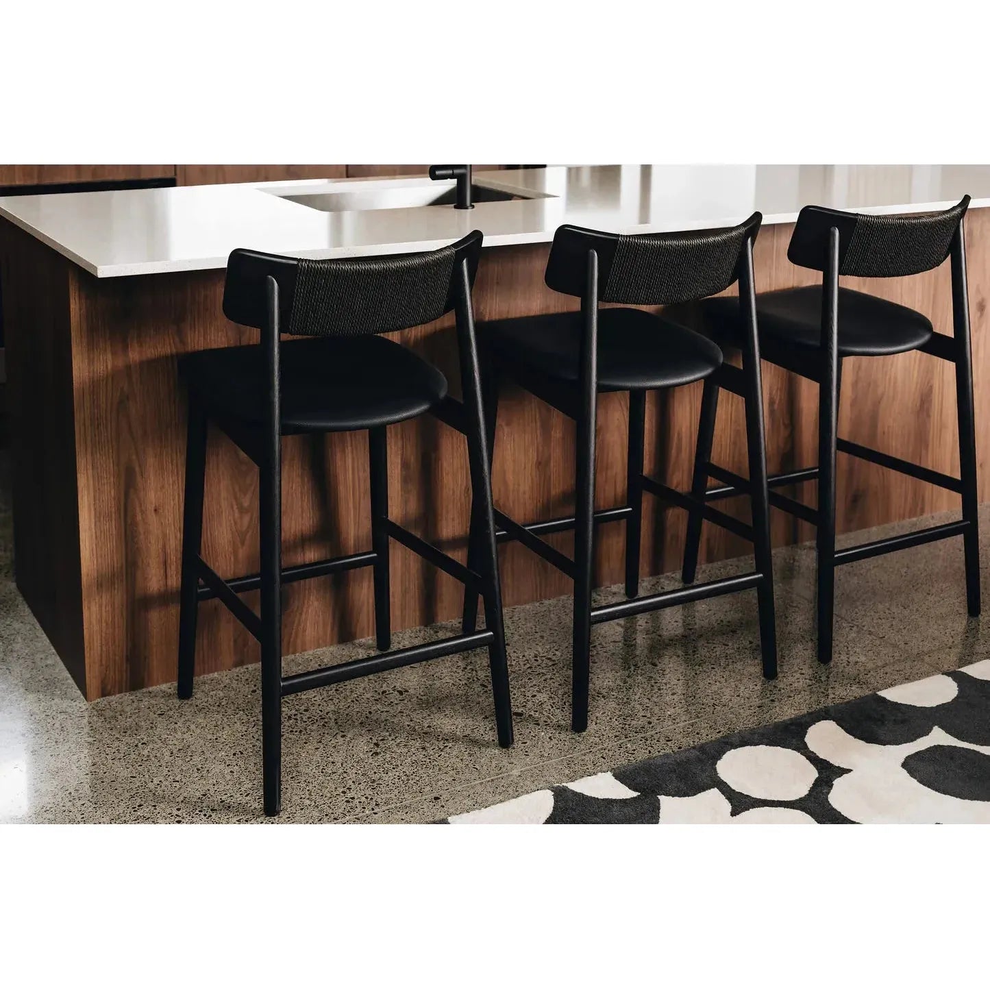 Niles Highback Barstool
