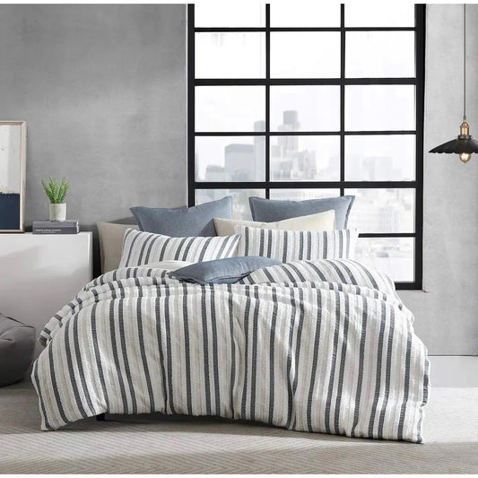 Boston White Duvet Cover Set