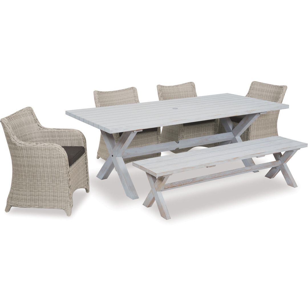 Bali 2200 6-pce Outdoor Dining Suite