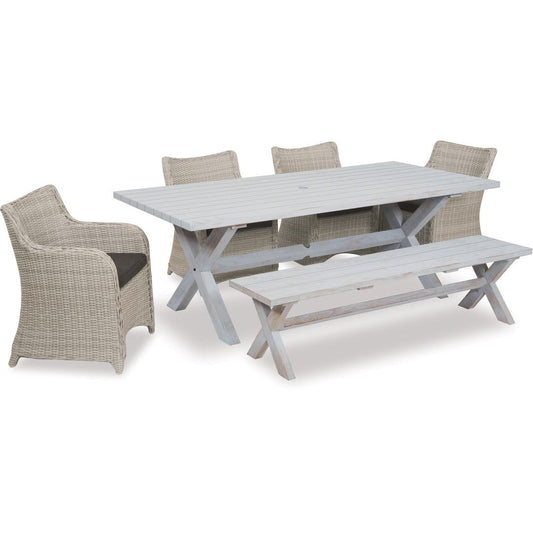 Bali 2200 6-pce Outdoor Dining Suite