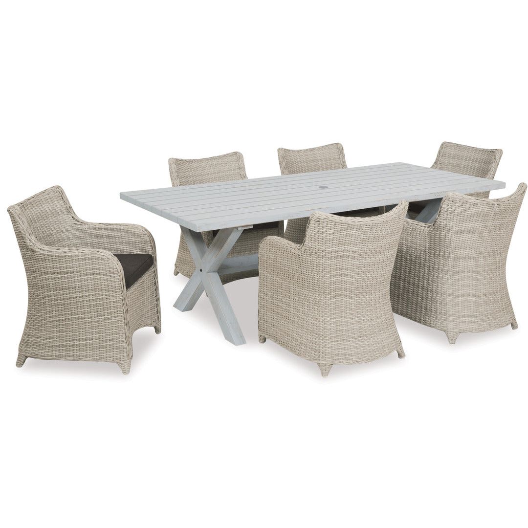 Bali 2200 7-pce Outdoor Dining Suite