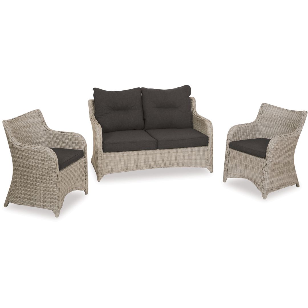 Bali 3-pc Outdoor Lounge Suite