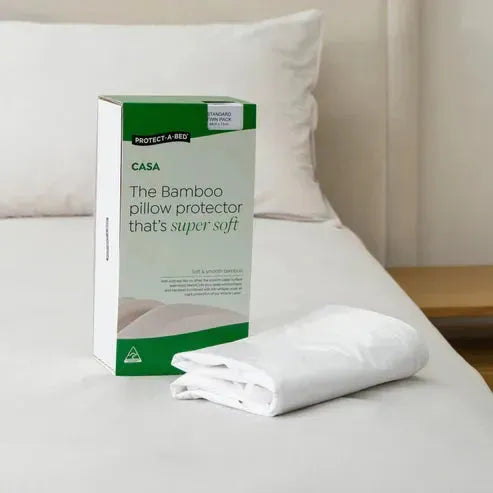 Casa: Bamboo Jersey Pillow Protector