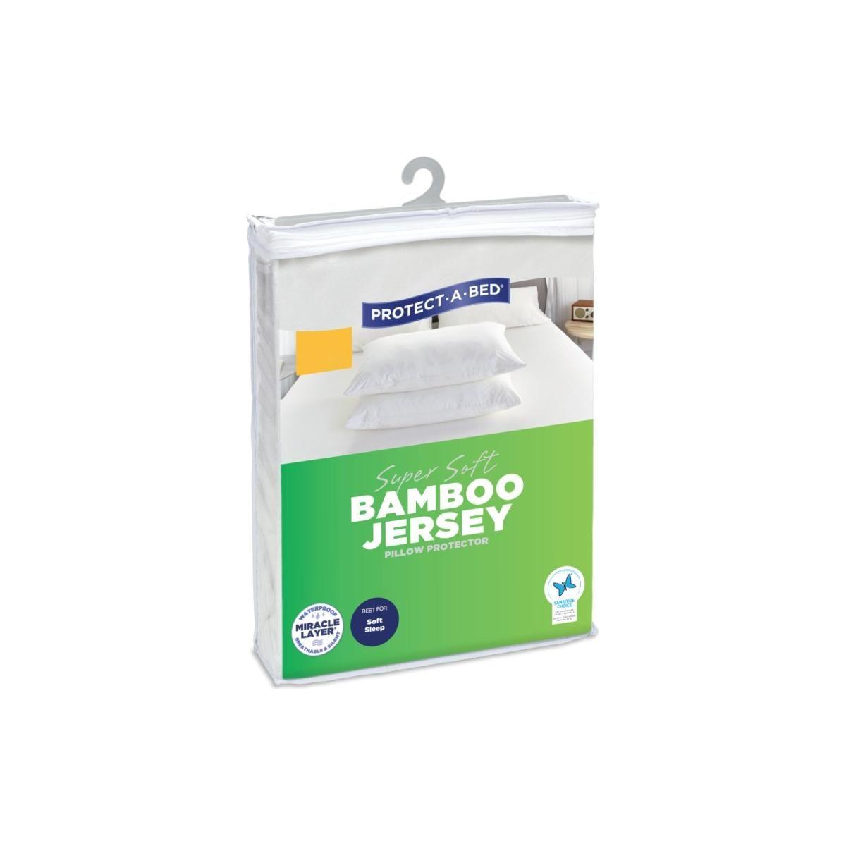 Casa: Bamboo Jersey Pillow Protector