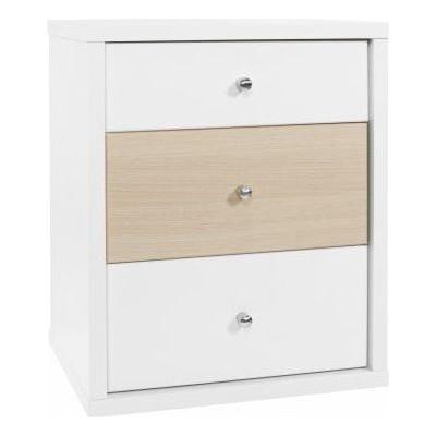Cosmo 3-Drawer Bedside