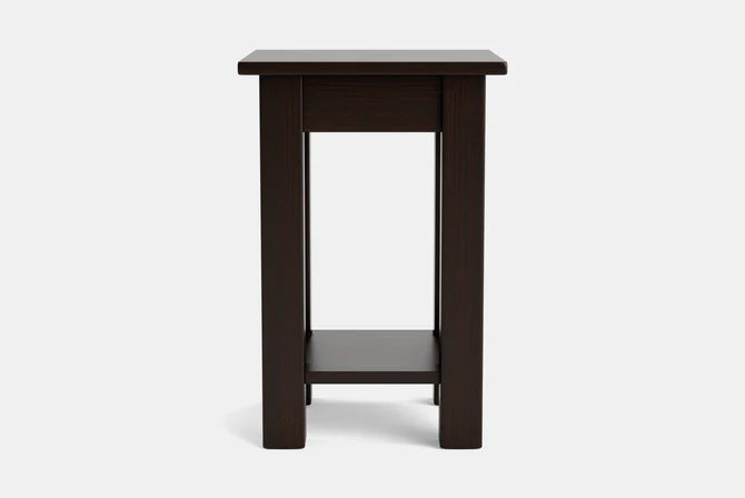 Charlton Side Table with Rack