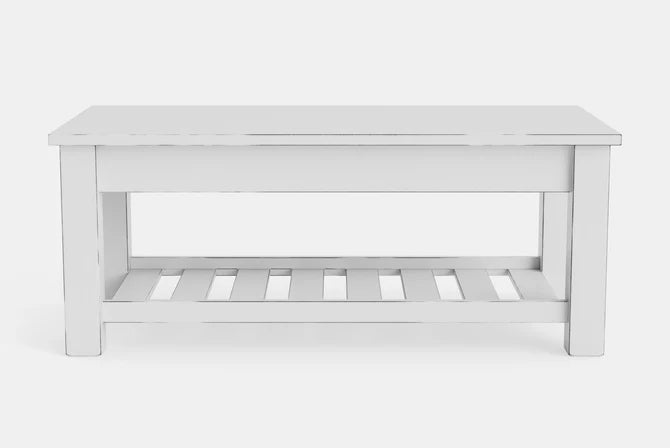 Charlton Coffee Table with Rack