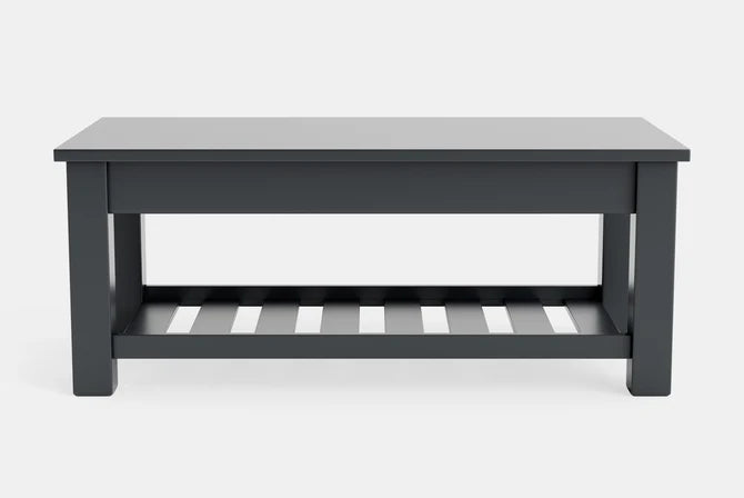 Charlton Coffee Table with Rack