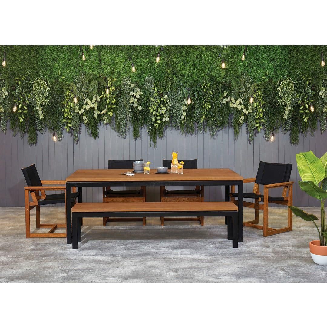 Coast 2000 Oblong Outdoor Table - Black