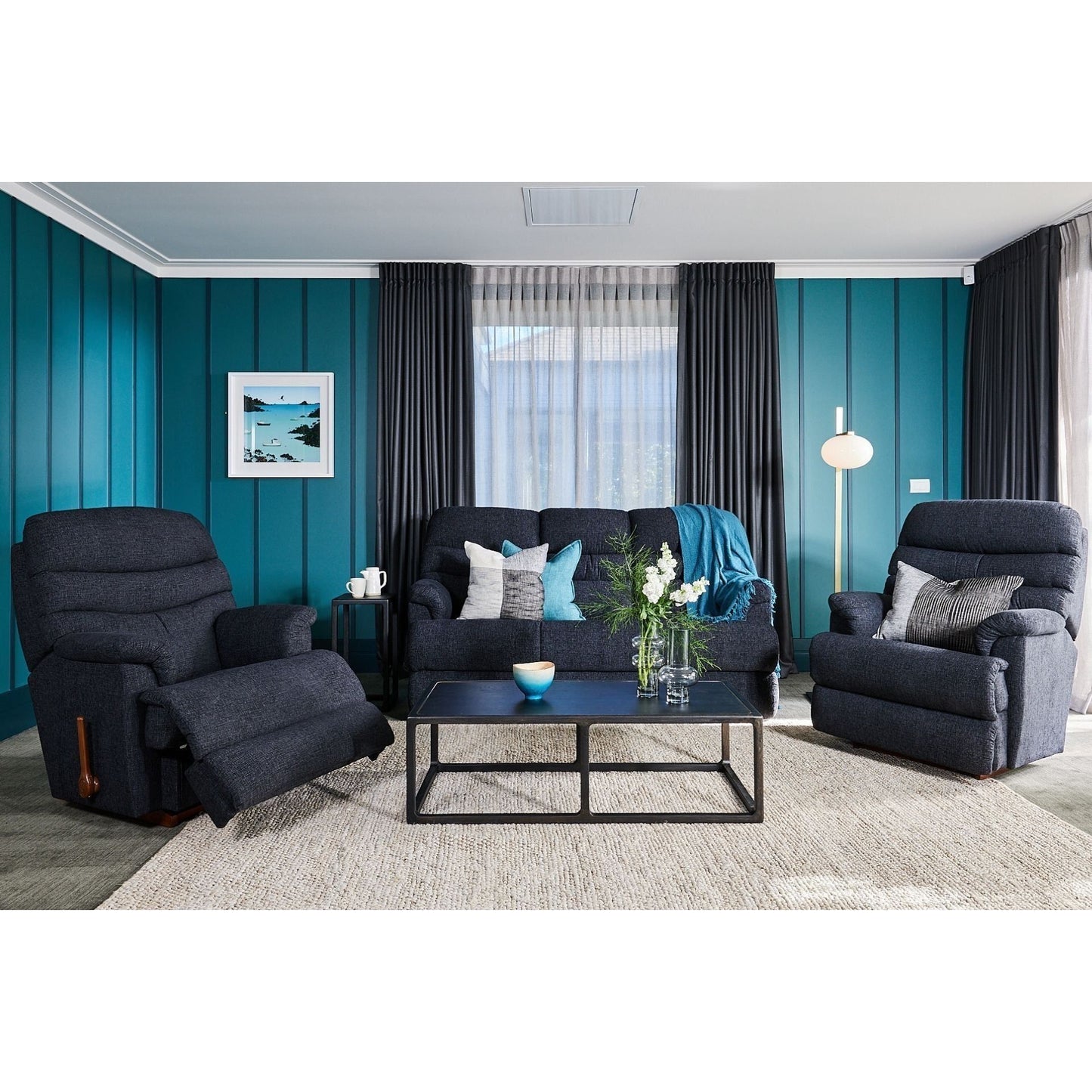 Cortland 3 Seater - Fabric