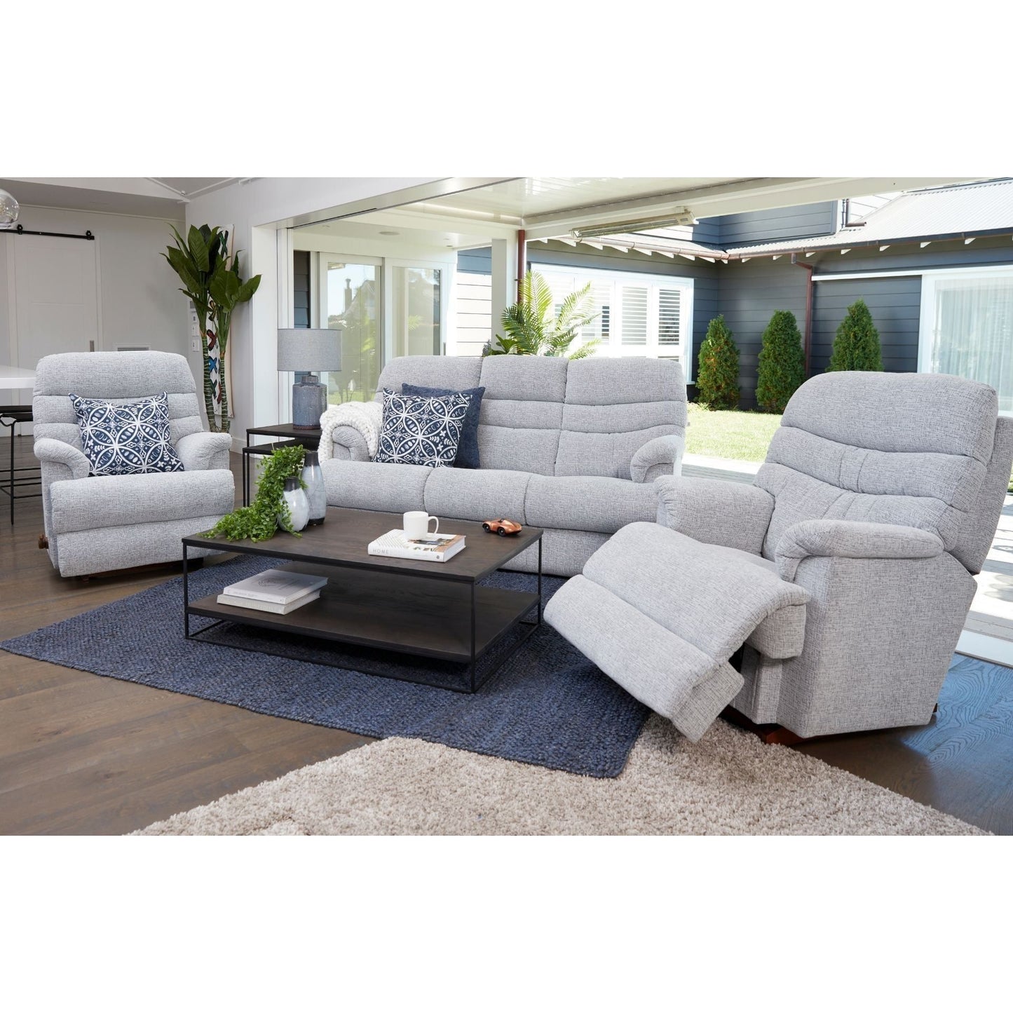 Cortland 3 Seater - Fabric