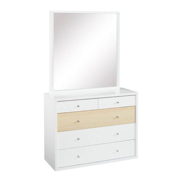 Cosmo 5-Drawer Dresser & Mirror