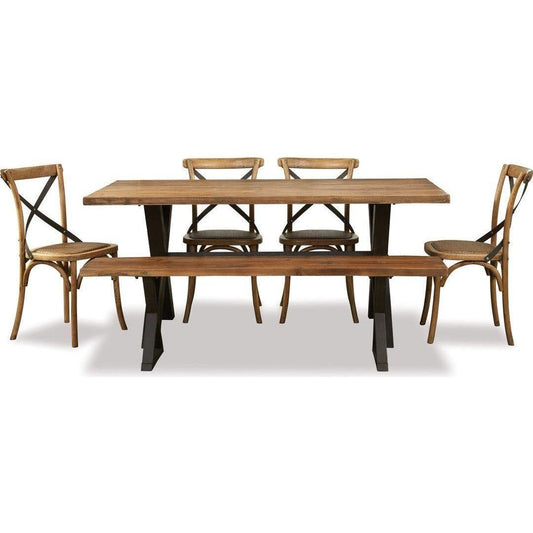 Cross 1800 6-Piece Dining Suite
