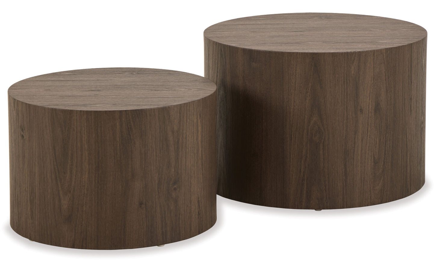 Dice Coffee Tables 2-pce Set - Round